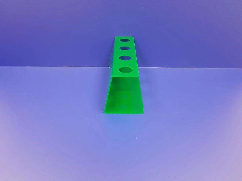 Подставка для четырех рожков мороженого (зеленая). фото 3