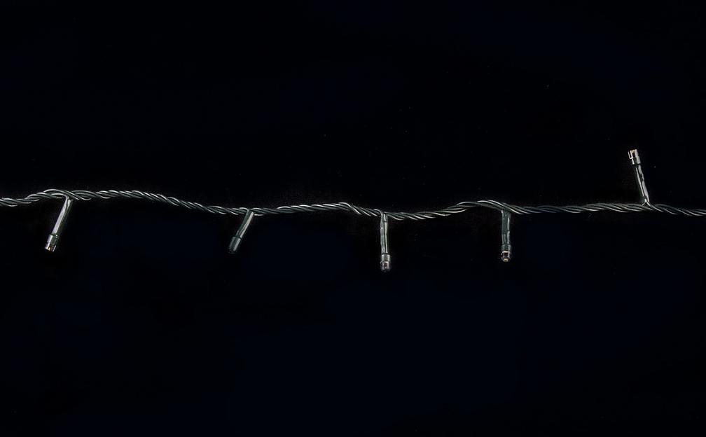 Гирлянда Нить, 9м, черный провод 8 режимов ОПТ фото 3