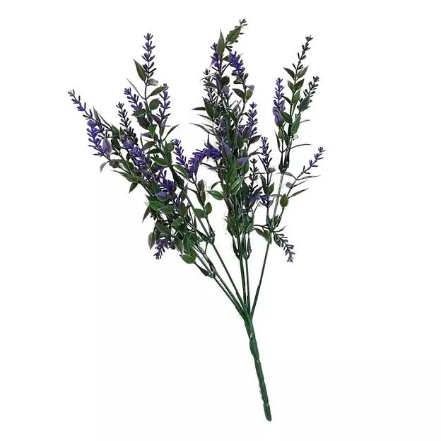 Букет Астильбы цветных колючек с зеленью 7 веток 35см фото 1