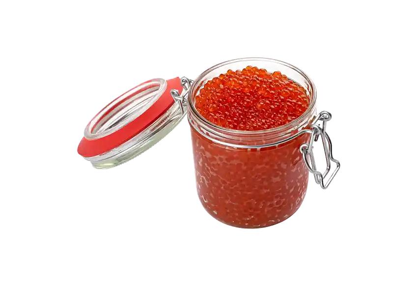 Икра лососёвая зернистая солёная «Русский рыбный мир» 500 г фото 2