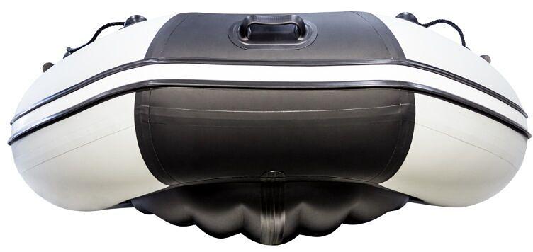 Лодка Ривьера Компакт 3200 НДНД, 3200*1500*420 мм., цвет: серый-черный фото 6