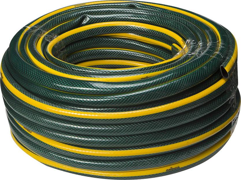GRINDA STANDARD, 3/4″, 50 м, 15 атм, трёхслойный, армированный, поливочный шланг (429000-3/4-50) фото 1
