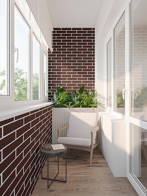 Декоративное покрытие АМК блок №404 красно-коричневый ОПТ фото 7