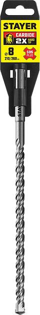 STAYER 8 x 260 мм, SDS-plus бур, Professional (2930-260-08) фото 4