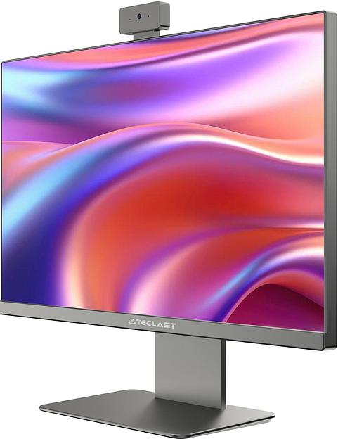 Моноблок Teclast V24 Air 23.8" Full HD i7 12700 (2.1) 16Gb SSD1Tb UHDG 770 Windows 11 Pro GbitEth WiFi BT 120W клавиатура мышь Cam серый 1920x1080 фото 3