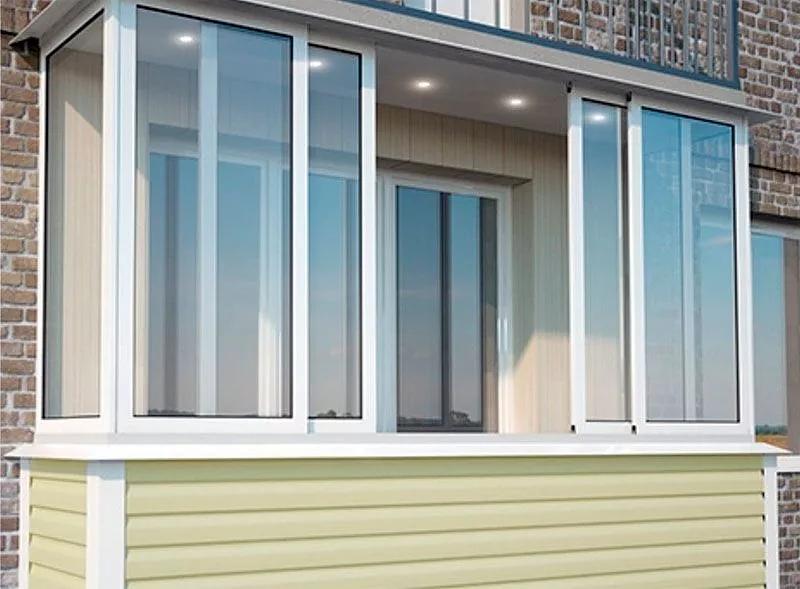 Услуга по алюминиевому холодному остеклению фото 4