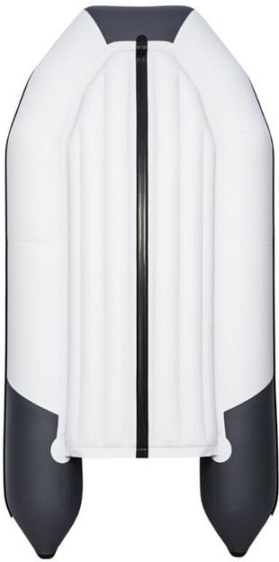 Лодка Таймень NX 2900 НДНД, 2900*1420*400 мм., цвет: серый-черный фото 2