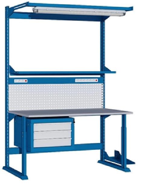 Рабочая станция, одно место 2222х825 мм фото 1