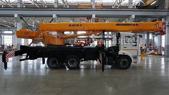 Автомобильный кран Ивановец КС-45717К-1Р г/п 25 т фото 5