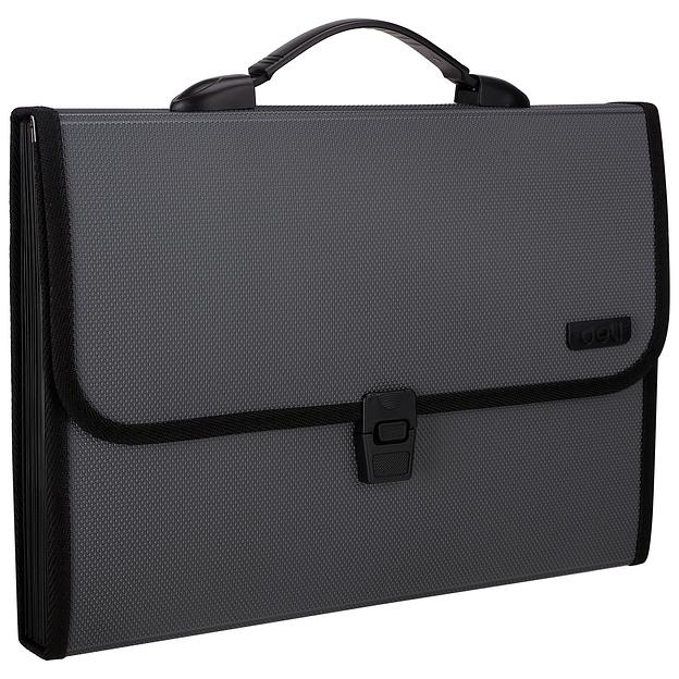 Папка-портфель Deli Extend E5556 12 отдел. A4 полипропилен 1.05мм ассорти фото 5