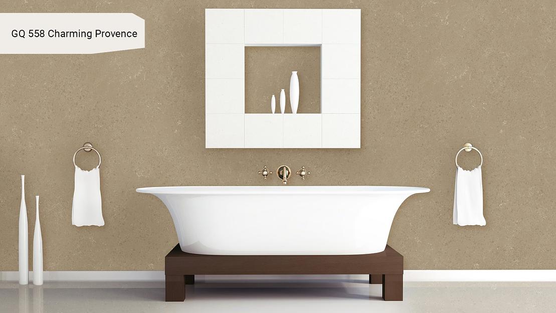 Кварцевый камень Grandex quartz «GQ 558 Charming Provence» ОПТ фото 2