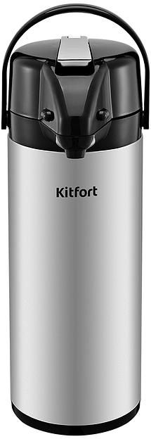 Диспенсер автоматический Kitfort КТ-1257 3000мл. серебристый/черный фото 2