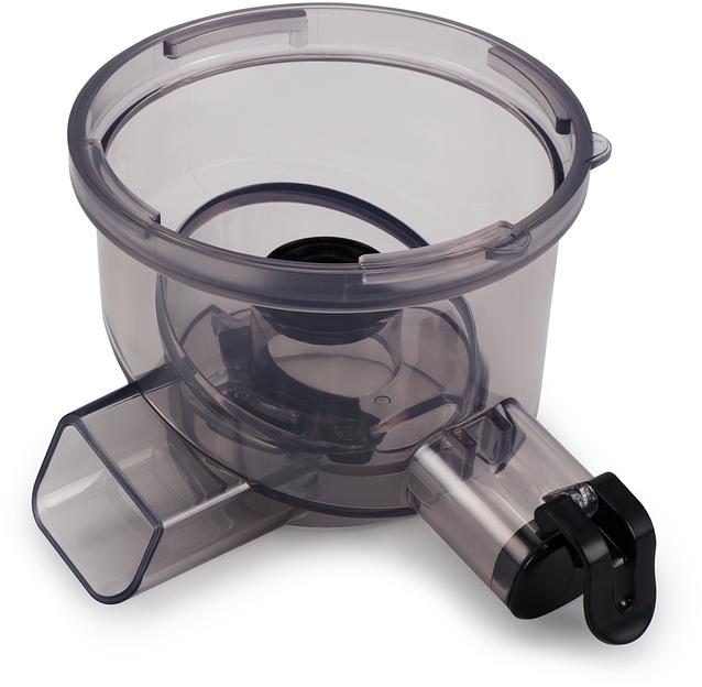 Соковыжималка шнековая Hyundai HY-JS2323 120Вт рез.сок.:400мл. черный фото 3