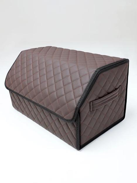 Органайзер в багажник для автомобиля коричневый ОПТ фото 1