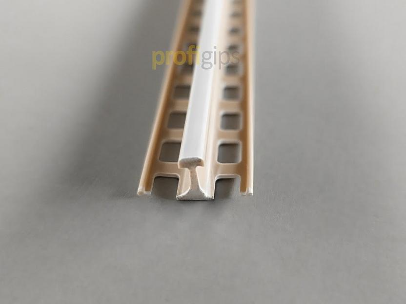 Маячковый профиль ПВХ 10 мм ProfiGips «Рельс» идеал 3 м ОПТ фото 3