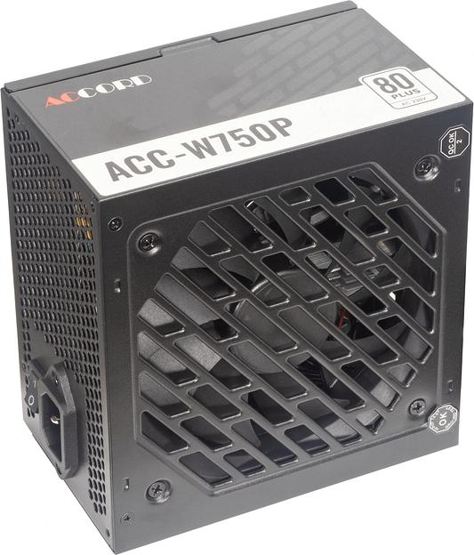 Блок питания Accord ATX 750W ACC-W750P 80 PLUS WHITE (20+4pin) 120mm fan 6xSATA RTL фото 3