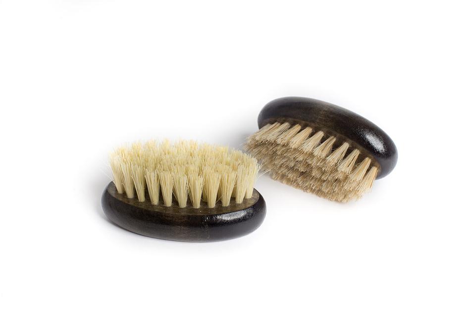 Щёточка овальная мини, лакированная 22с09, Опт фото 1