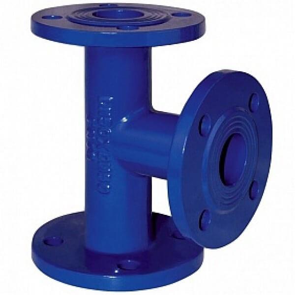 Тройник чугунный фланцевый DN 150 x 100, DENDOR фото 1