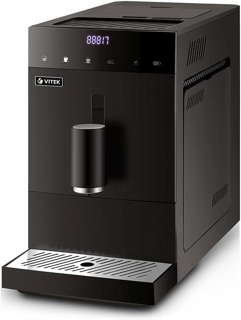 Кофемашина Vitek Metropolis VT-8700 1350Вт черный фото 9