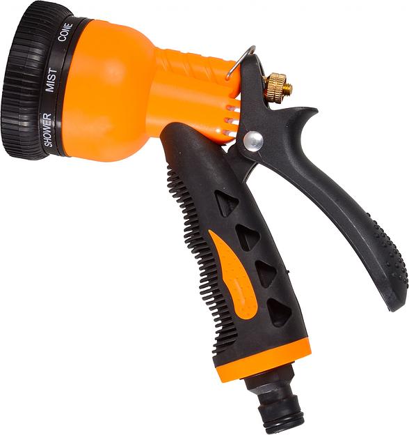 Пистолет-распылитель Вихрь 73/7/2/14 3/4" оранжевый/черный фото 2