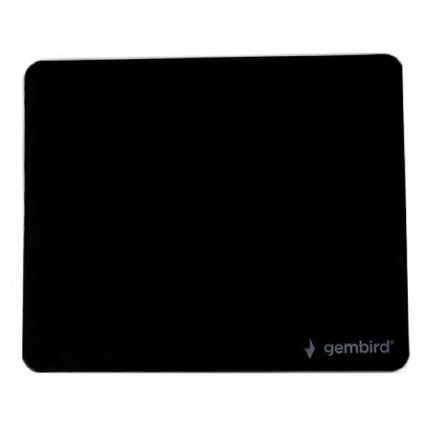 Коврик для мыши Gembird MP-BASIC, чёрный, размеры 220*180*0,5мм фото 1