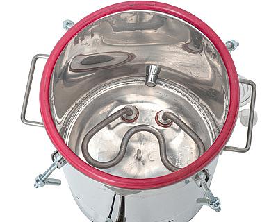 Автоматический домашний автоклав «Малыш» 22 л с ЭБУ с фальшдном фото 4