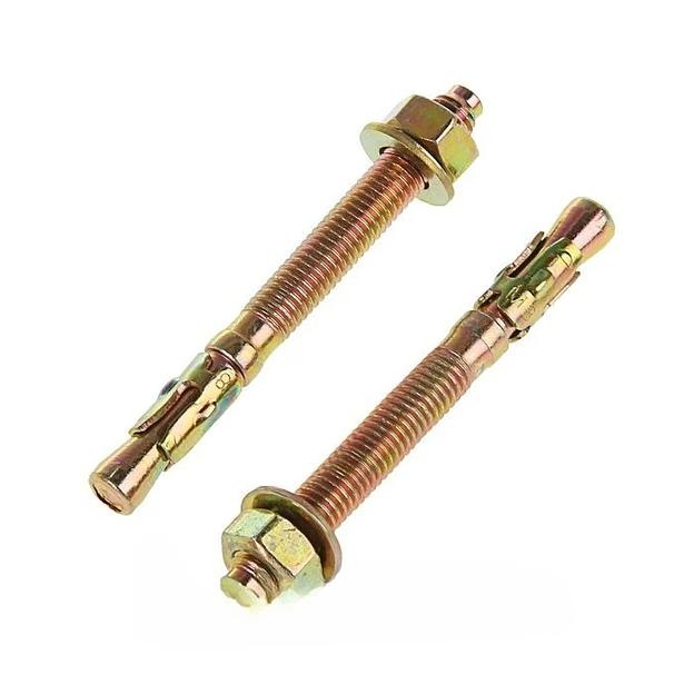 Анкер-болт клиновый (жёлтый цинк), диаметр от 8 до 16 мм ОПТ фото 1