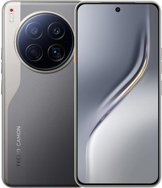 Смартфон Tecno Camon 40 Premier 5G 256Gb 12Gb черный моноблок 3G 4G 6.67" Android 14 50Mpix 802.11 a/b/g/n/ac NFC GPS GSM900/1800 GSM1900 Protect фото 1