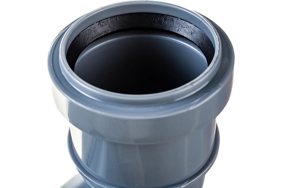Отвод канализационный 87.5 град. 50 фото 5