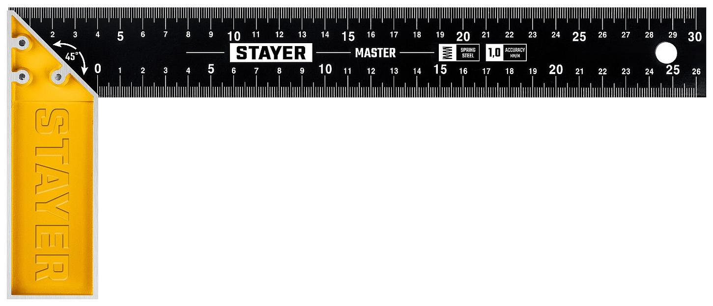 STAYER 300 мм, столярный угольник (3430-30) фото 1