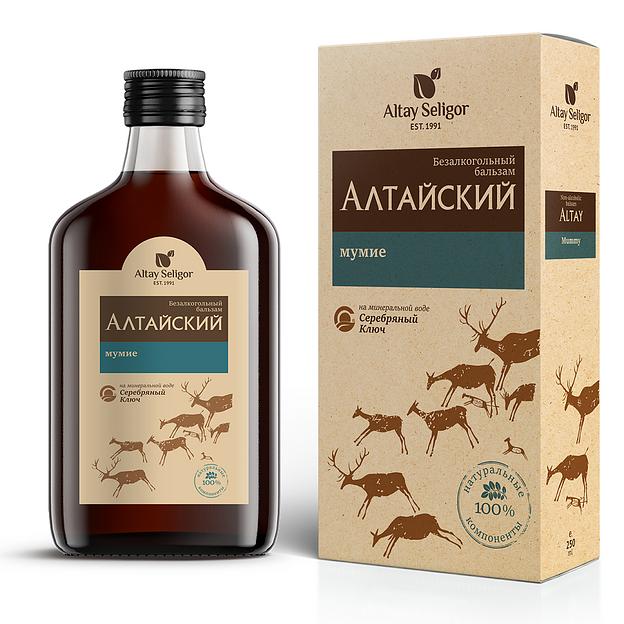 Алтайский бальзам с мумие 250 мл, опт фото 1