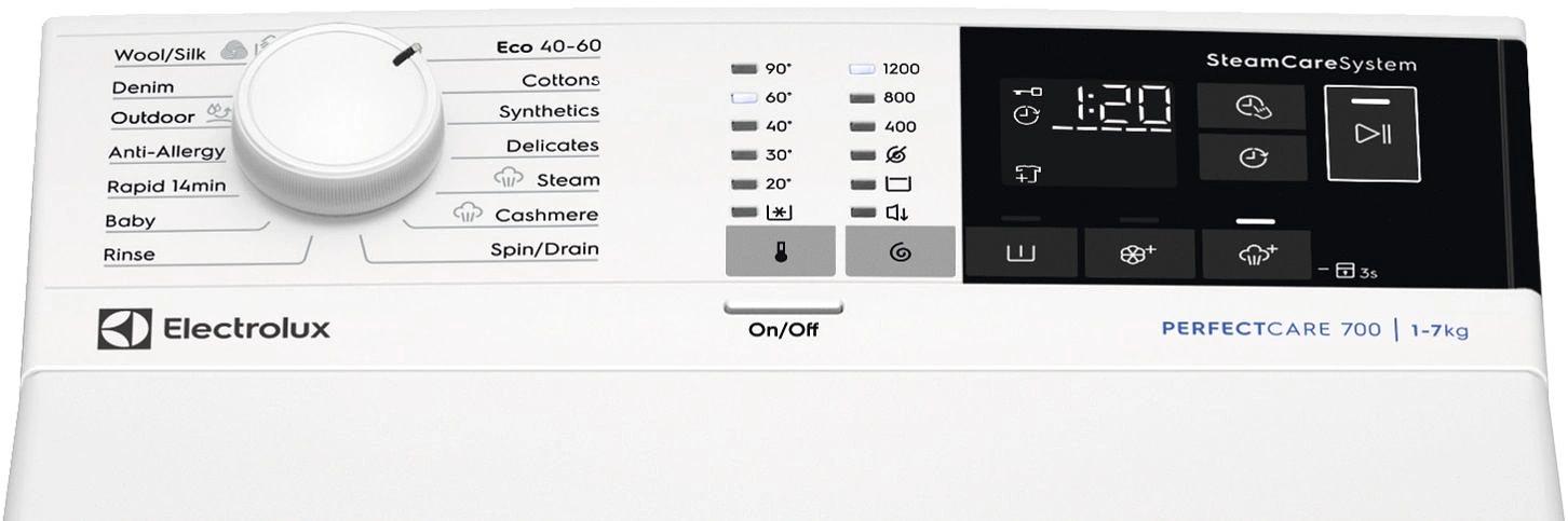 Стиральная машина Electrolux EW7T4272E класс: A загр.вертикальная макс.:7кг белый фото 2