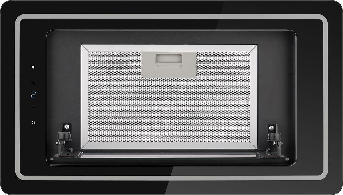 Вытяжка встраиваемая Weissgauff Quadra 606 Black черный управление: сенсорное (1 мотор) фото 3