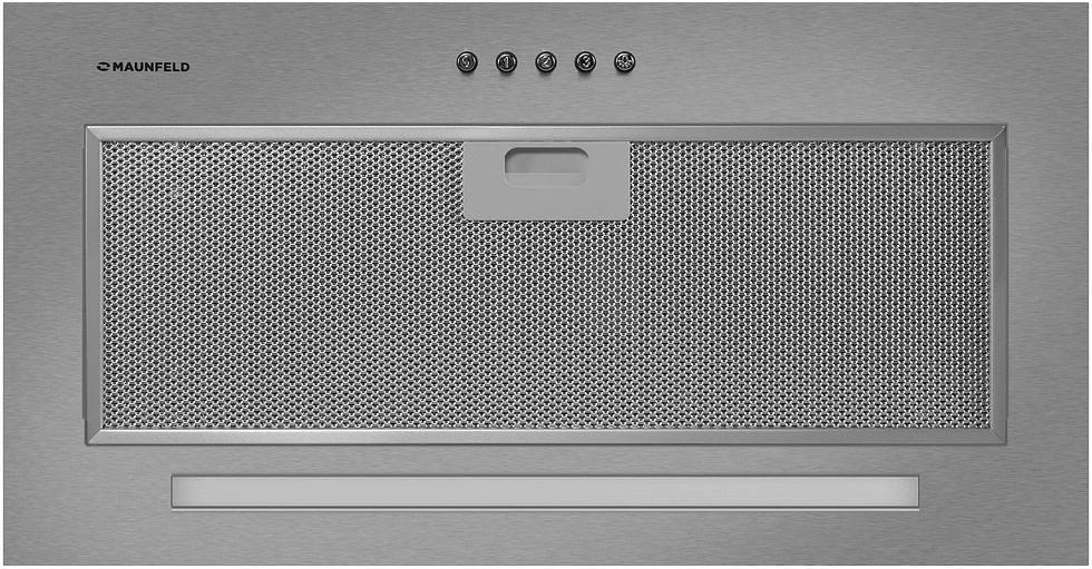 Вытяжка встраиваемая Maunfeld Crosby Hardy 1000Push серебристый управление: кнопочное (1 мотор) фото 3