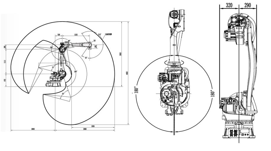 Промышленный робот RA22-80 фото 6