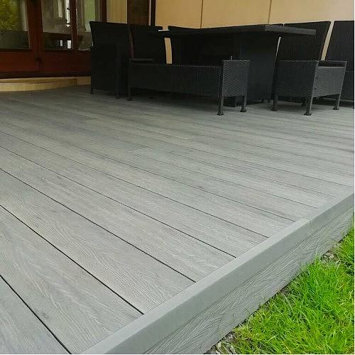 Террасная доска Bruggan Element Light 3D Graphite ОПТ фото 4