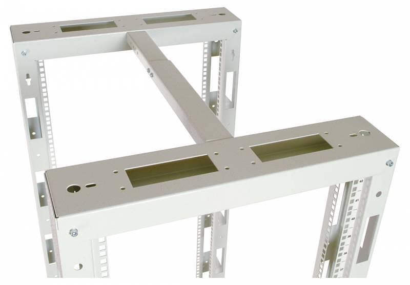 Стойка двухрамная ЦМО СТК-33.2 33U 620ммX800мм направл.закл.гайки 300кг серый фото 4