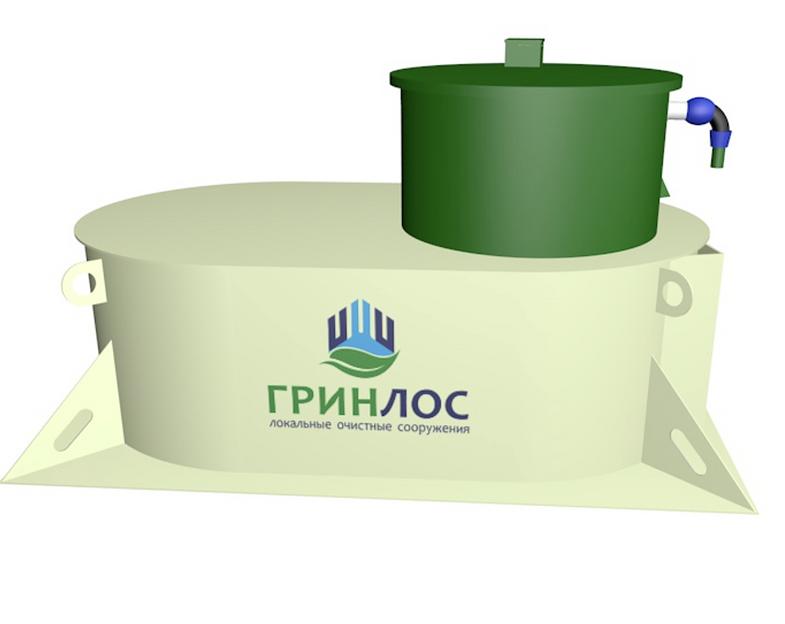 Септик Гринлос аэро 4 Пр низкий корпус фото 1