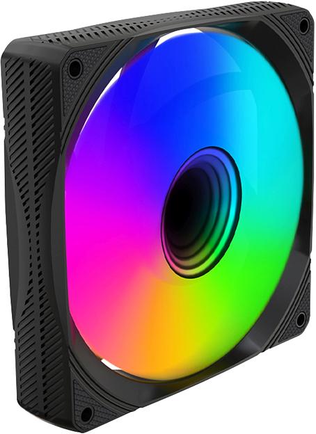 Вентилятор для корпуса Bloody BD-CF120ARGB1 ARGB 120х120x25 черный 4-pin 26дБ (BD-CF120ARGB1-BK) Ret фото 2