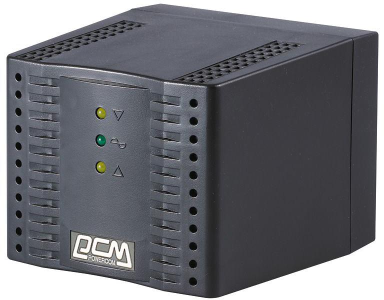 Стабилизатор напряжения Powercom TCA-1200 (TCA-1200 BL) фото 1