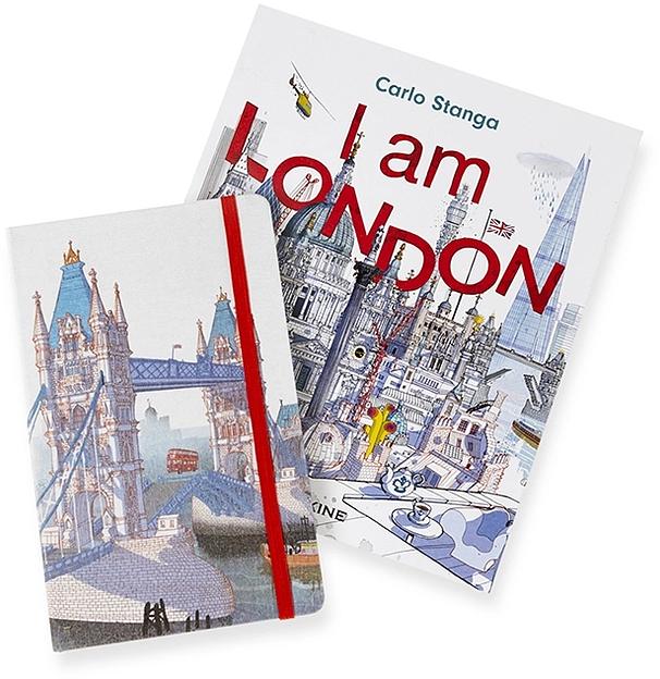Блокнот Moleskine LIMITED EDITION I AM LONDON LEQP060IAMLO Large 130х210мм 240стр. слоновая кость страницы линейка твердая обложка подар.кор. белый фото 6