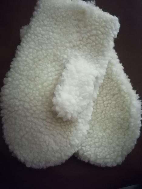 Варежки из экомеха в ассортименте ОПТ фото 2