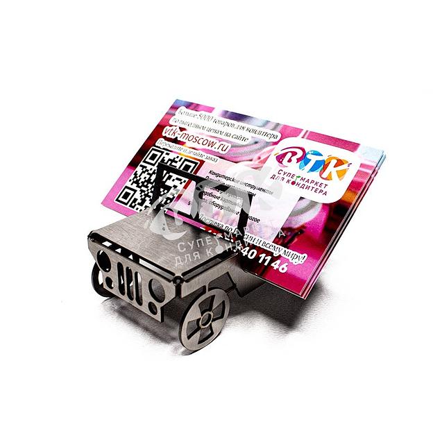 Держатель универсальный JEEP для визиток и телефона фото 2