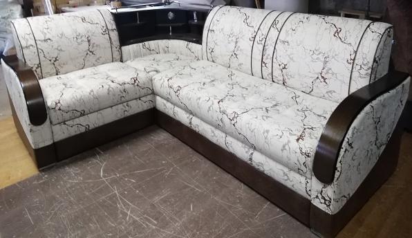 Угловой диван с баром «Мадрид-2» фото 1