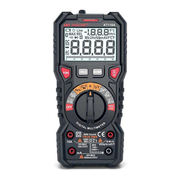 КВТ 79126 Мультиметр цифровой KT 118A PROLINE фото 2