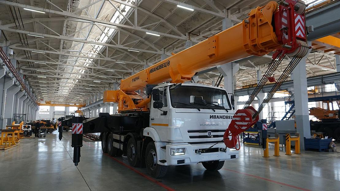 Автомобильный кран Ивановец КС-65740-6 г/п 40 т фото 4
