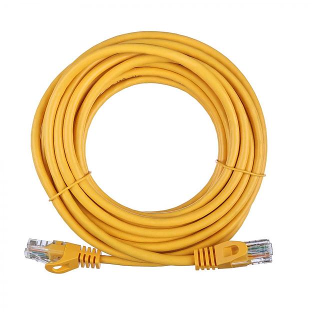 Кабель ACD Патч-корд ACD-LPU5E-50Y |ACD-LPU5E-50Y| Cat5e UTP 24AWG 4Pair, 7/0.18мм CCA Желтый, 5.0м, (741623) фото 1
