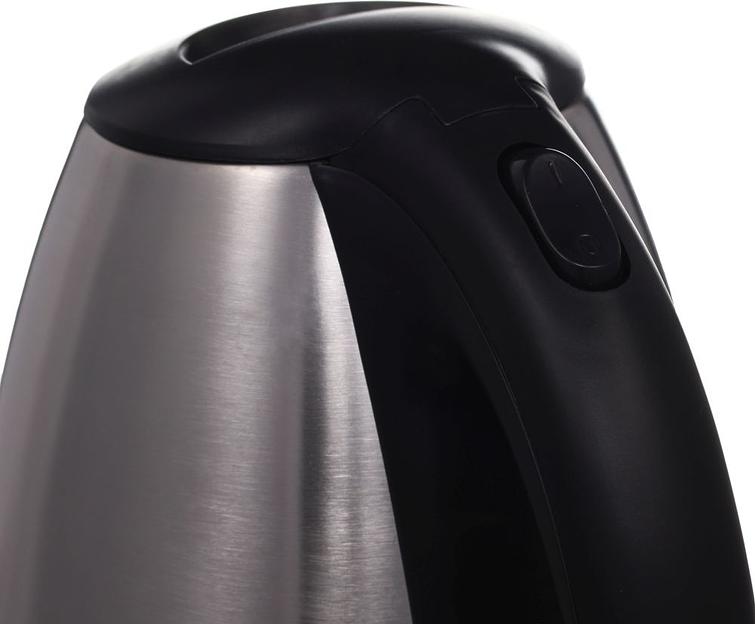 Чайник электрический Hyundai HYK-S1030 1.7л. 2200Вт серебристый матовый/черный (корпус: металл) фото 6