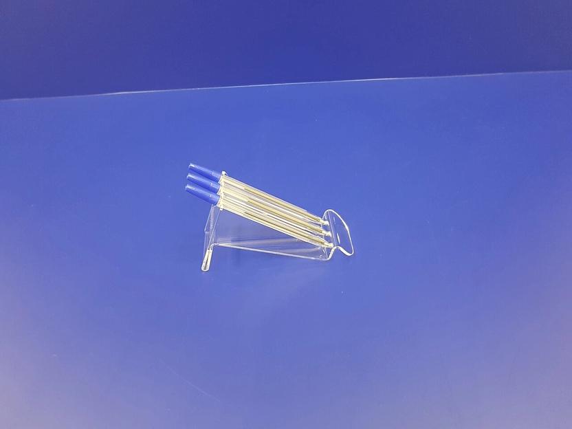 Подставка для ручек карандашей кистей 3 секции. фото 3