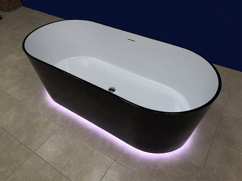 Ванна овальная отдельностоящая ESSE «TIMOR» ОПТ фото 5